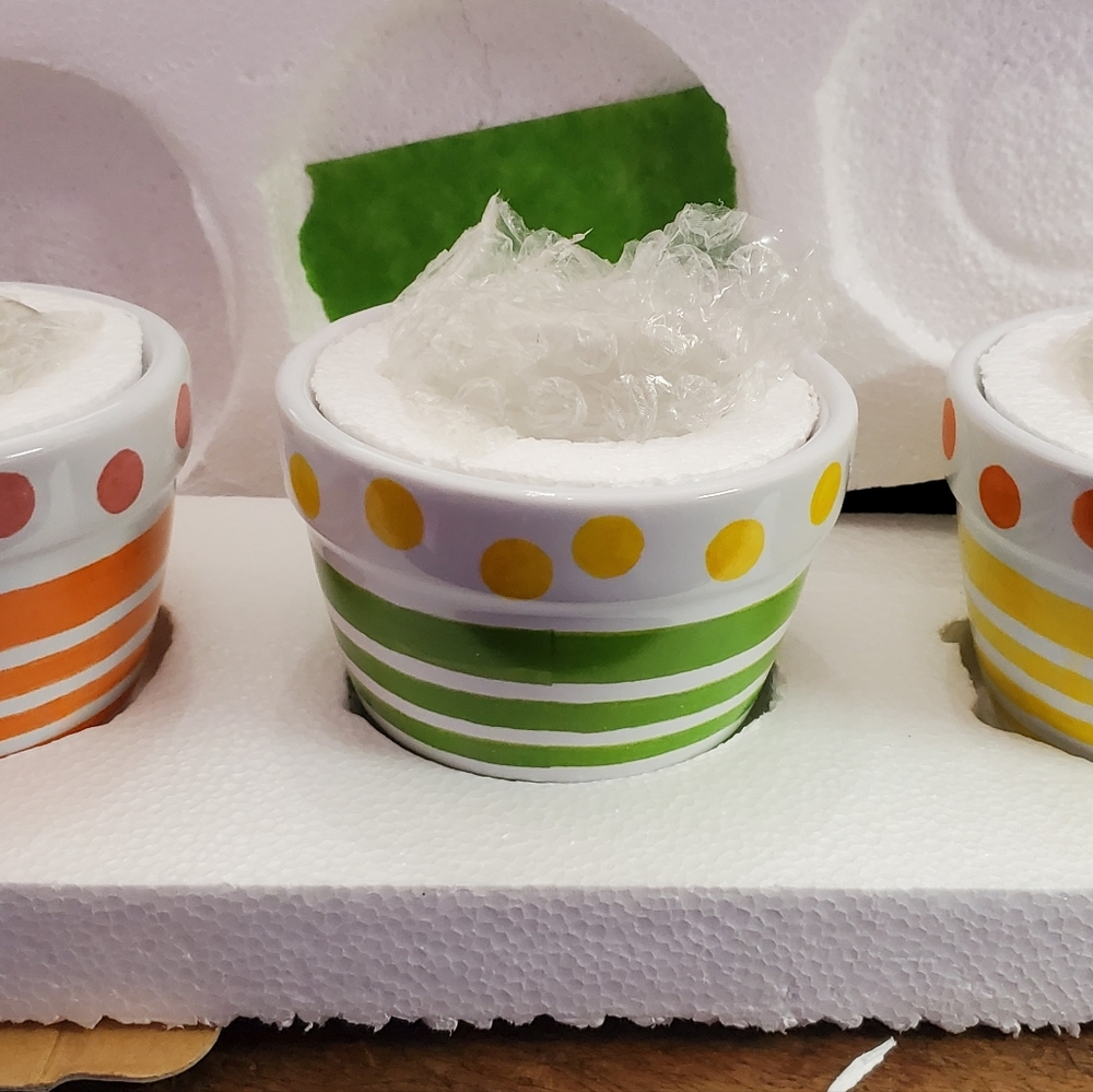 Partylite summer fest collection candleholders. NEW DX565